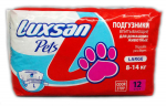 LUXSAN Pets подгузники, впитывающие для животных 1шт (от 2кг до 20кг) - ЗООВЕТЦЕНТР