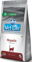 Farmina Vet Life Hepatic ветеринарная диета для кошек 2кг - ЗООВЕТЦЕНТР