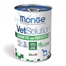 Monge VetSolution Dog Diabetic and Obesity Диабетик и Обесити для собак при сахарном диабете и лишнем весе 400 г - ЗООВЕТЦЕНТР